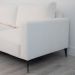 Sofá Unne 2 Lugares com Molas Ensacadas Bouclé Off White 170 cm