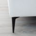 Sofá Unne 2 Lugares com Molas Ensacadas Bouclé Off White 170 cm