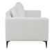 Sofá Unne 2 Lugares com Molas Ensacadas Bouclé Off White 170 cm