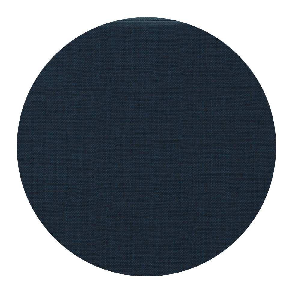 Sofá Unne 2 Lugares com Molas Ensacadas Linho Azul Marinho 170 cm