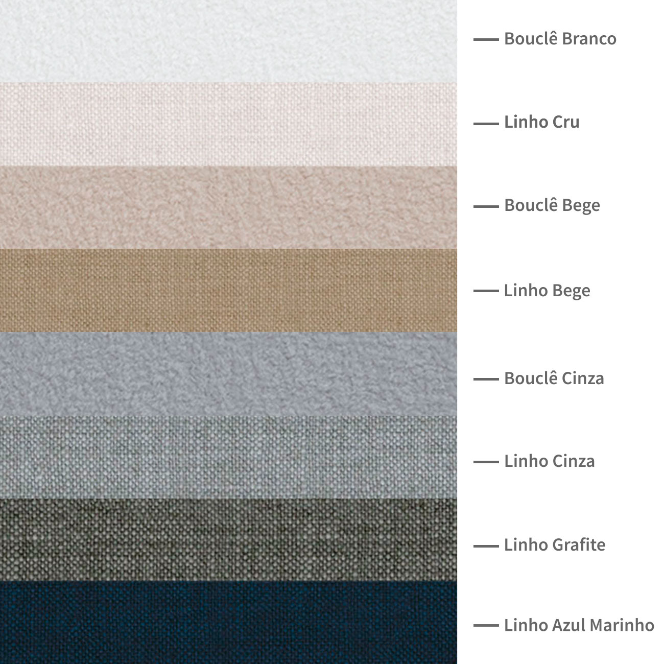 Sofá Unne 3 Lugares com Molas Ensacadas Bouclé Off White 200 cm