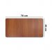 Tapete Protetor de Mesa MousePad em PVC Ecológico 70x35cm Marrom