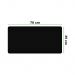 Tapete Protetor de Mesa MousePad em PVC Ecológico 70x35cm Preto