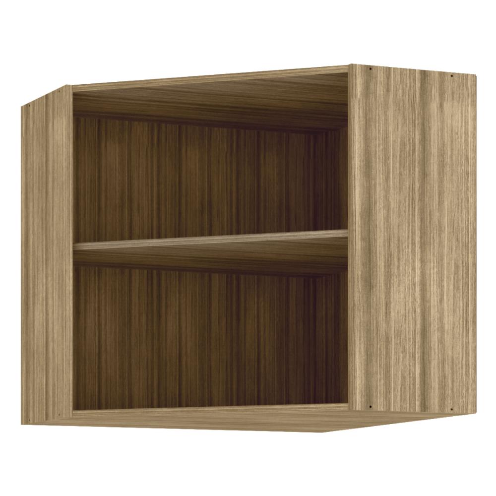 Armário Canto Aéreo 2 Portas Belém Freijó Vanilla
