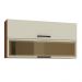 Armário com 2 Portas Basculante Banff Nogueira Off White