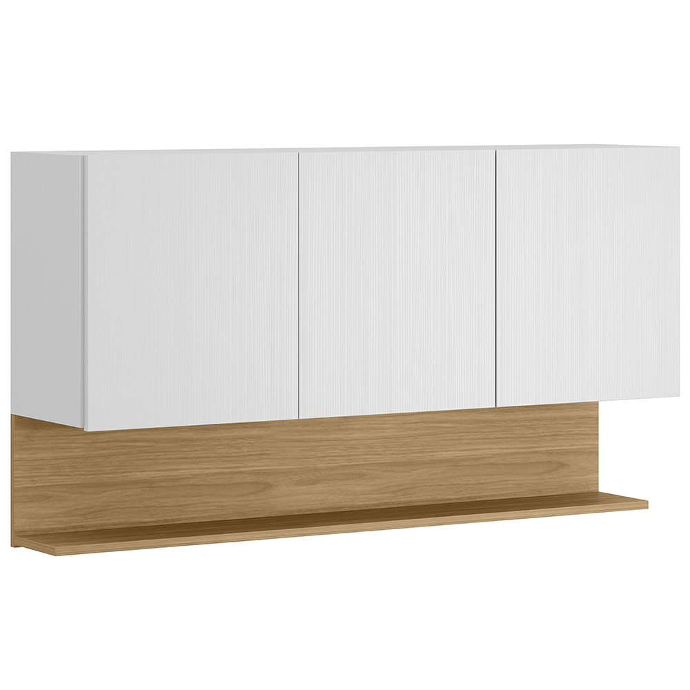 Armario Aereo 3 Portas 120 cm Line Supremo Cp Freijo KTP