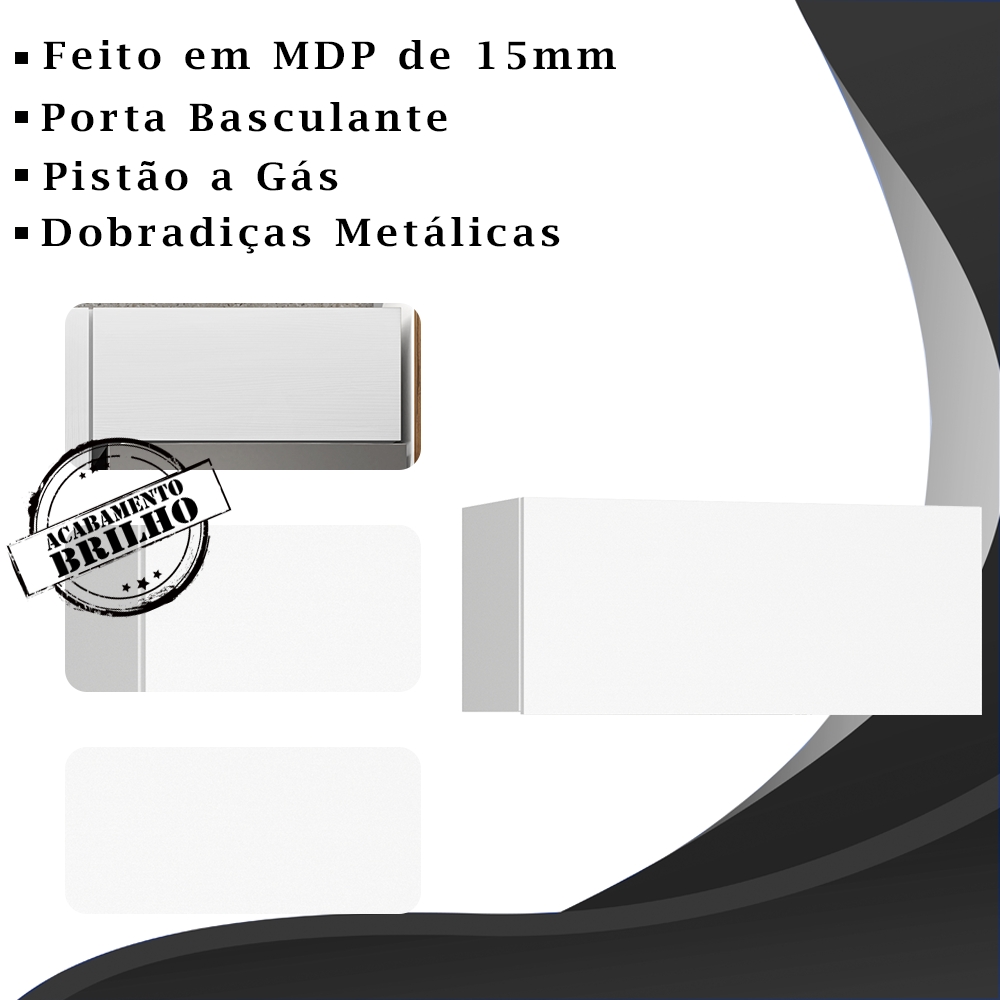 Armario Aereo Basculante 70cm 2951 Supremo KTP