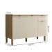 Balcao Com Tampo 120 cm MDF Vert Plus Freijo Soft KTP