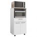 Balcao Para Forno E Microondas 118X61 cm Duetto Branco Supremo KTP