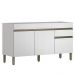 Balcao Para Pia 3 Portas 1 Gaveta 150 cm Line Supremo KTP