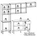 Cozinha 4 Pecas 251 cm MDF Vert Plus Freijo Soft KTP