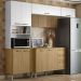 Cozinha 4 Pecas Urbane 260 cm Freijo Supremo Cp Ripado Freijo KTP