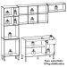 Cozinha Balcao Pia 251 cm MDF Vert Plus Freijo Freijo Soft KTP