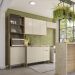 Cozinha Balcao Pia 251 cm MDF Vert Plus Freijo Soft KTP