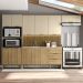 Cozinha Balcao Pia Glam Freijo Vanilla Cp Ripado Freijo KTP