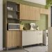 Cozinha Balcao Tampo 251 cm MDF Vert Plus Freijo Freijo Soft KTP