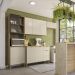 Cozinha Balcao Tampo 251 cm MDF Vert Plus Freijo Soft KTP