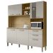 Cozinha Compacta 7P 2G 182 cm Mega Freijo Soft KTP