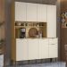 Cozinha Compacta 8P 1G 161 cm Slow Freijo Soft KTP