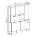 Cozinha Compacta 8P 1G 161 cm Slow Freijo Soft KTP