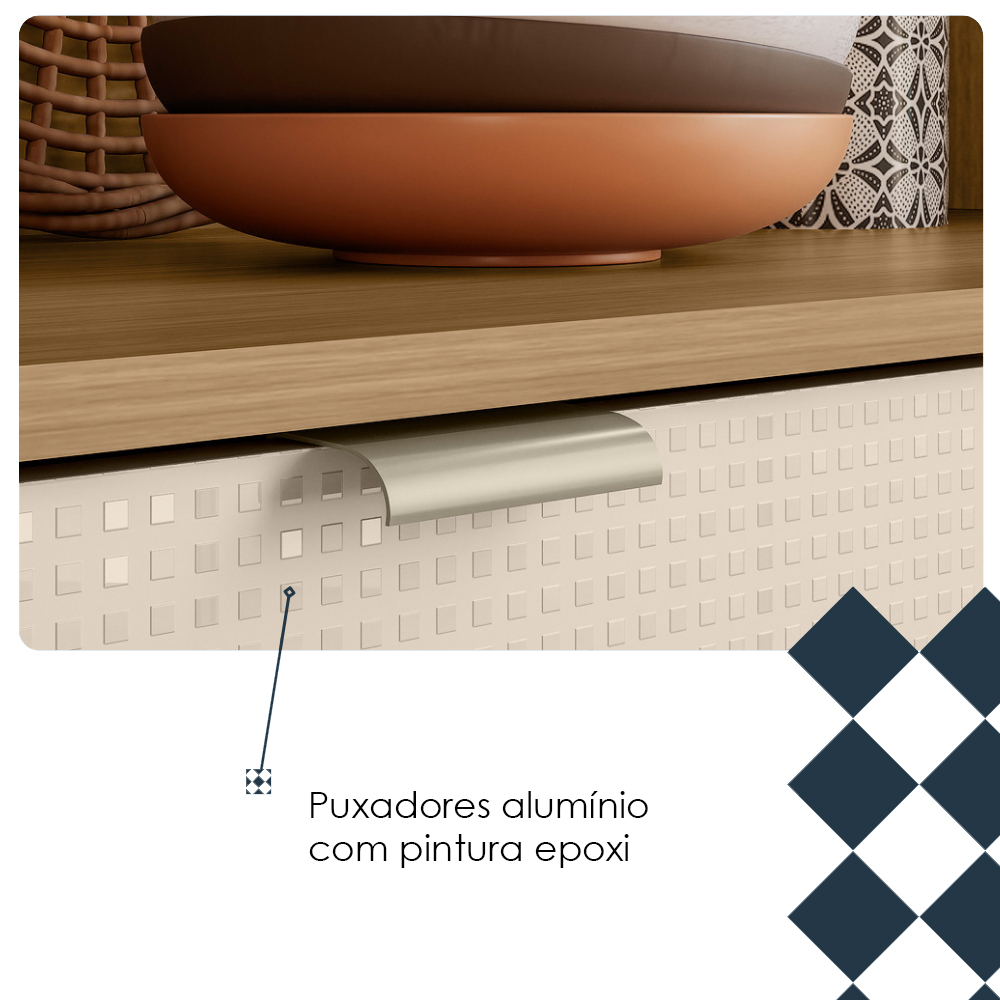 Cozinha Compacta 8P 1G 161 cm Slow Freijo Soft KTP