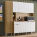 Cozinha Compacta 9P 1G 201 cm Pulse Freijo Artico Cp Riscatto Freijo KTP