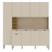 Cozinha Compacta 9P 1G 201 cm Pulse Freijo Soft KTP