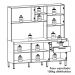 Cozinha Compacta Com Tampo 182 cm Mega Freijo Soft KTP