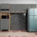 Cozinha Compacta Pequena 9 Portas Freijó Gris Versalhes Kits Paraná