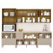 Cozinha Modulada 07 Peças 222cm 3034ART Freijo Vanilla Riscatto Freijo KTP