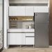 Cozinha Modulada 3 Pecas Balcao Com Tampo Line Supremo Cp Freijo KTP