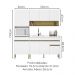 Cozinha Modulada 3 Pecas Balcao Pia 3023 Line Supremo Cp Freijo KTP