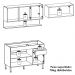 Cozinha Modulada 3 Pecas Balcao Pia Line Gris Cp Freijo KTP