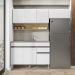 Cozinha Modulada 3 Pecas Balcao Pia Line Supremo Cp Freijo KTP