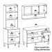 Cozinha Modulada 3 Pecas Line Gris Cp Freijo KTP