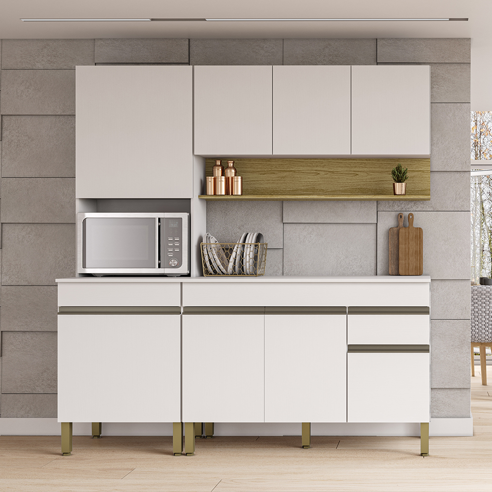 Cozinha Modulada 3 Pecas Line Supremo Cp Freijo KTP
