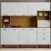 Kit Armario Cozinha 10 Portas 2983 Freijo Supremo KTP
