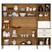 Kit Armario Cozinha 10 Portas 2983 Freijo Supremo KTP
