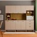 Kit Armario Cozinha 10 Portas 2983 Freijo Vanilla KTP