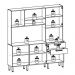 Kit Armario Cozinha 6 Portas 2919 Freijo Soft KTP