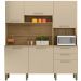 Kit Armario Cozinha 6 Portas 2919 Freijo Vanilla KTP