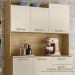 Kit Cozinha 6P 1G 122 cm Genova Freijo Soft KTP