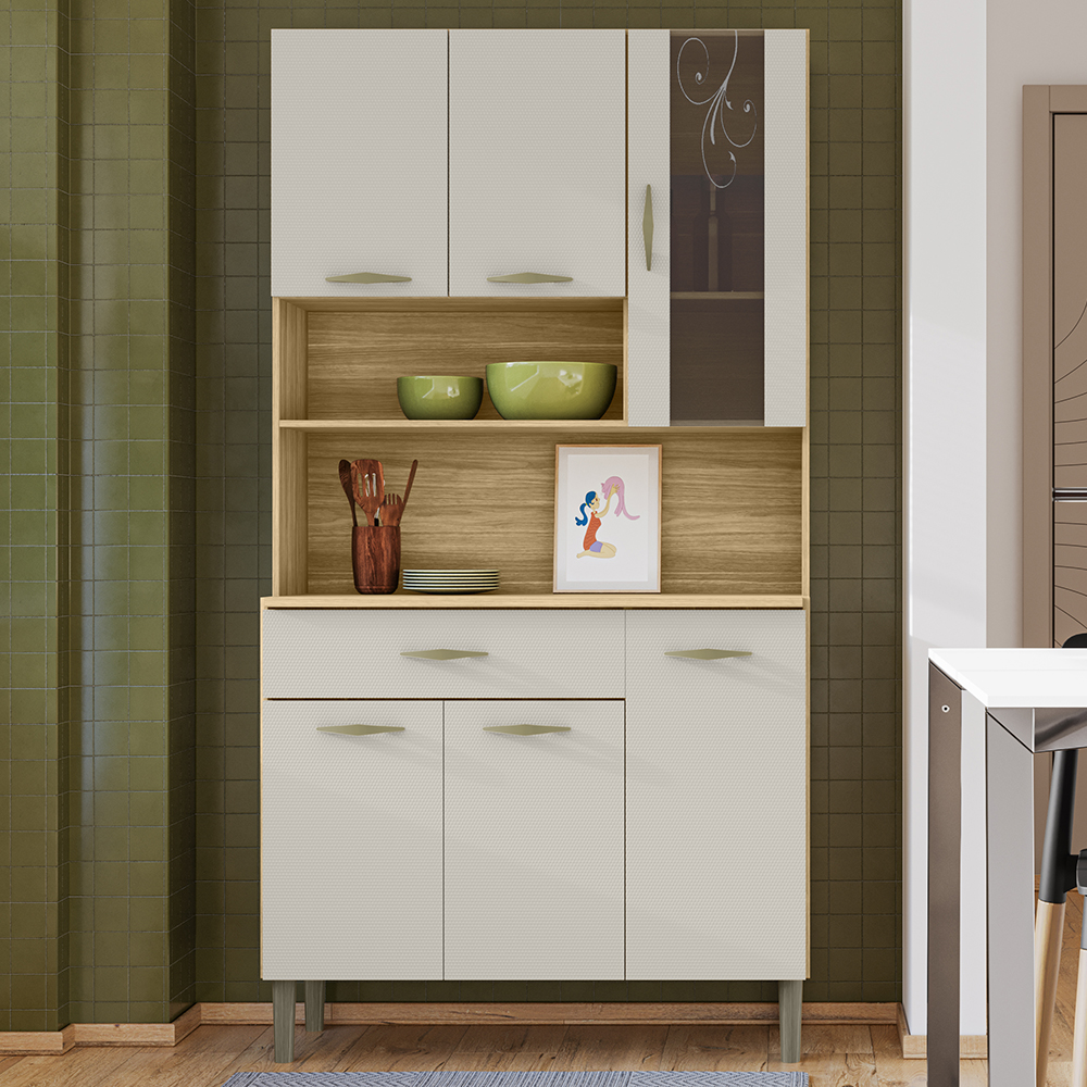 Kit Cozinha 6P 1G 91 cm Golden Freijo Soft KTP