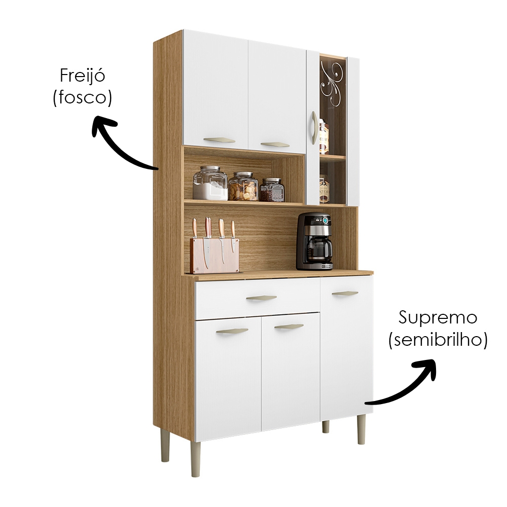 Kit Cozinha 6P 1G 91 cm Golden Freijo Supremo KTP