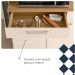 Kit Cozinha 6P 2G 132 cm Modena Freijo Soft KTP