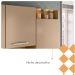 Kit Cozinha 6P 2G 132 cm Modena Freijo Vanilla KTP