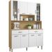 Kit Cozinha 8 Portas e 2 Gavetas Freijó Supremo Golden Kits Paraná