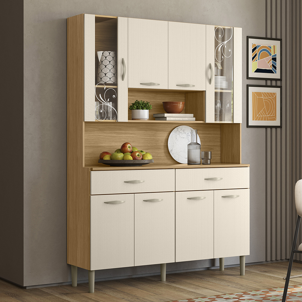 Kit Cozinha 8P 2G 122 cm Golden Freijo Soft KTP