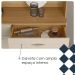 Kit Cozinha 8P 2G 122 cm Golden Freijo Soft KTP