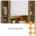 Kit Cozinha 8P 2G 122 cm Golden Freijo Supremo Cp Ripado Freijo KTP
